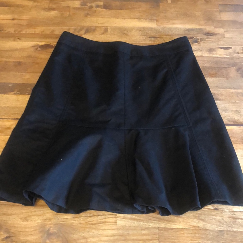 White House black market black peplum skirt